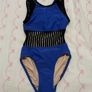 Blue and Black One Piece - Kandi Kouture